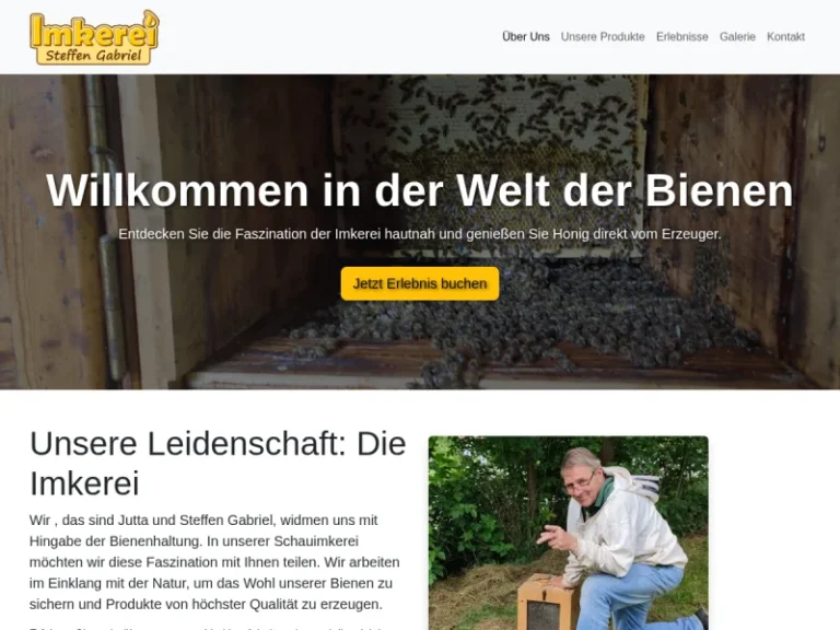 Schauimkerei - Sachsen in Dorfchemnitz