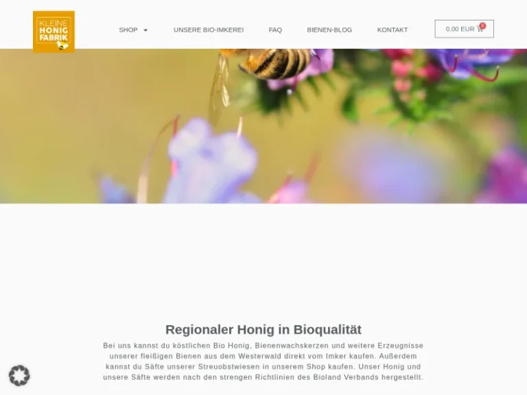 Kleine Honigfabrik - Rheinland-Pfalz in Anhausen