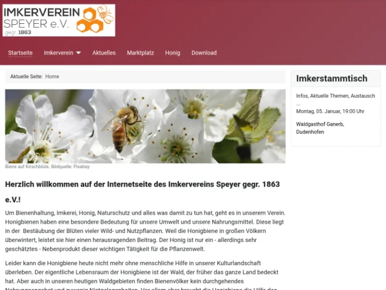 Lehrbienenstand Imkerverein Speyer e.V. - Rheinland-Pfalz in Dudenhofen