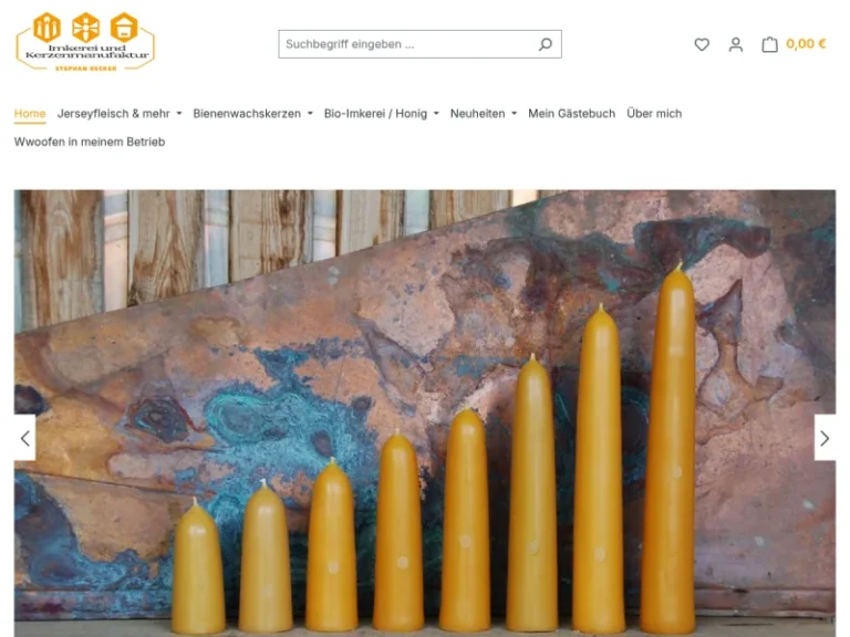 Gänserei, Imkerei und Bienenwachskerzenmanufaktur - Rheinland-Pfalz in Sarmersbach