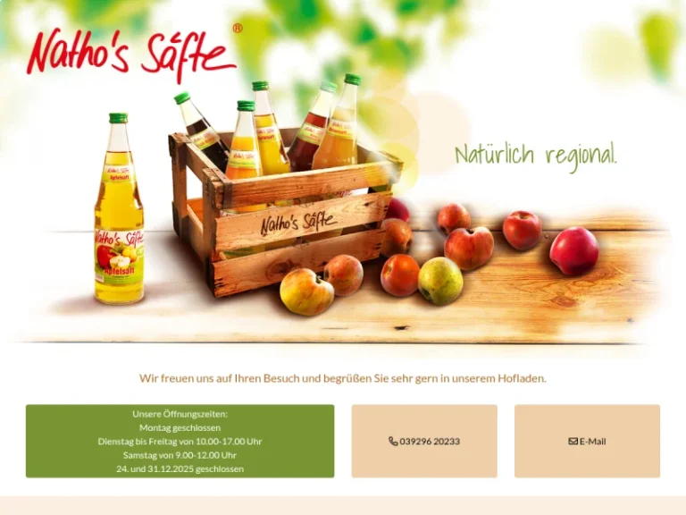 Natho’s Säfte GmbH - Sachsen-Anhalt in Bördeland
