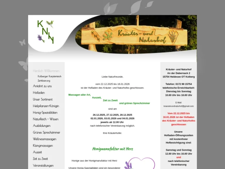 Kräuter- und Naturhof - Brandenburg in Heidesee