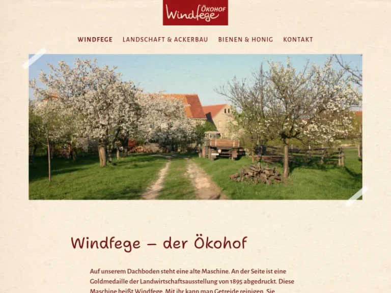 Ökohof Windfege - Sachsen in Markersdorf