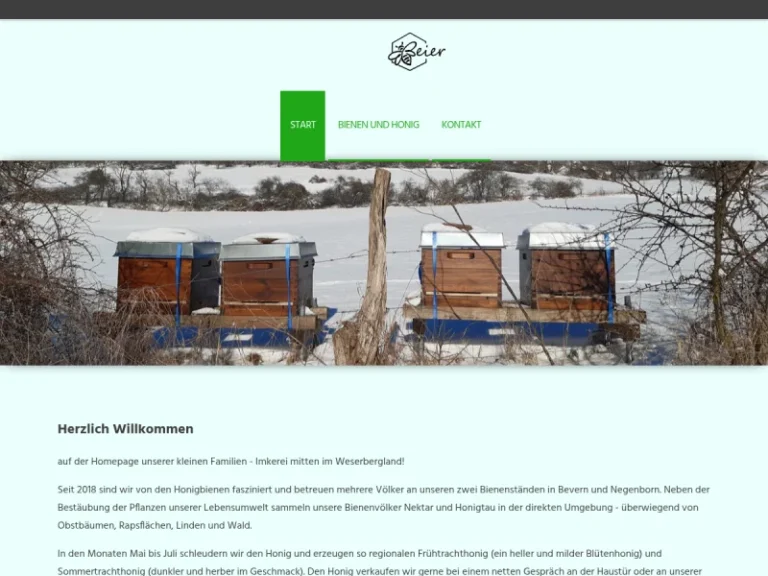 Imkerei Beier - Niedersachsen in Bevern
