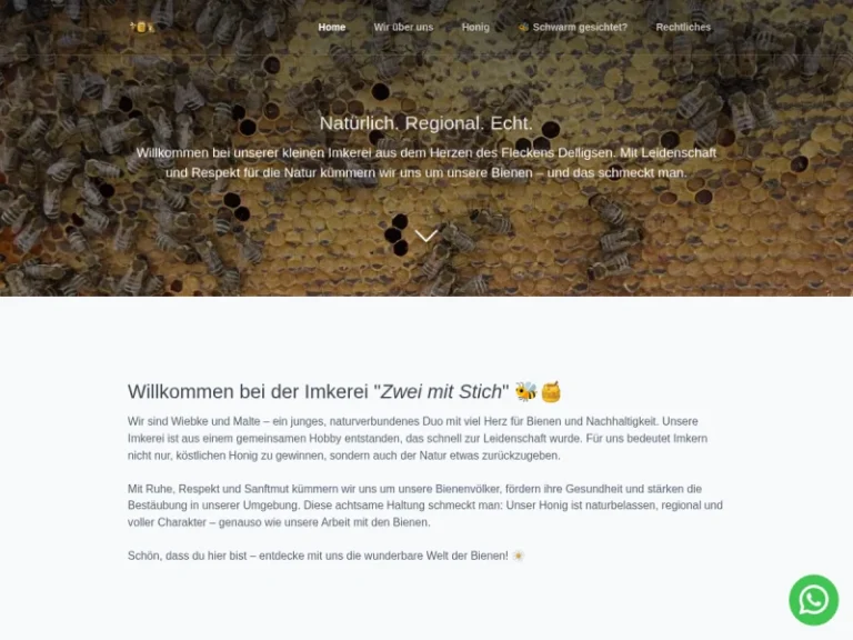 Imkerei – Zwei mit Stich - Niedersachsen in Delligsen