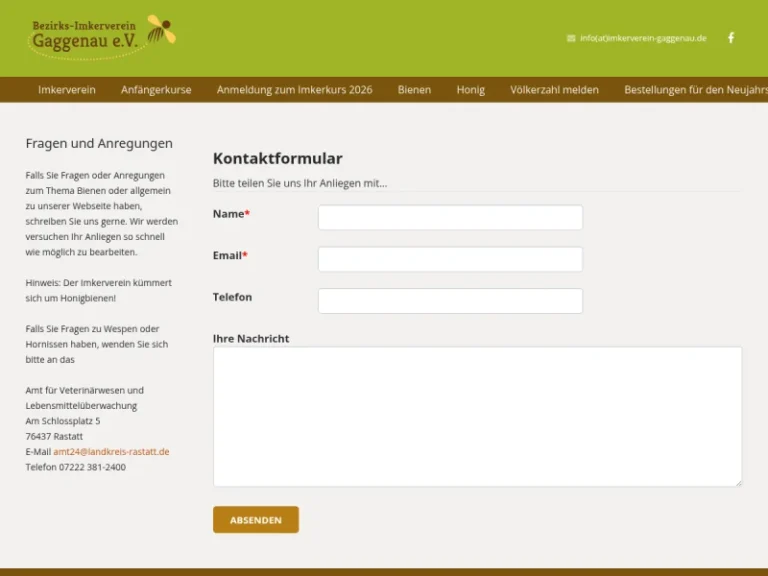 Imkerverein Gaggenau - Baden-Württemberg in Rastatt