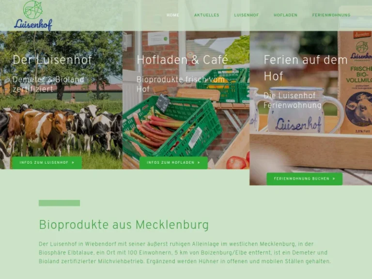 Luisenhof GmbH Groot Quöbben - Mecklenburg-Vorpommern in Bengerstorf