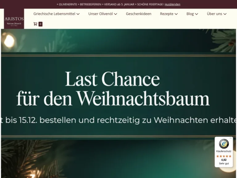 Aristos Olivenöl – Direkt vom Erzeuger Karapatzakis GbR - Baden-Württemberg in Herbrechtingen