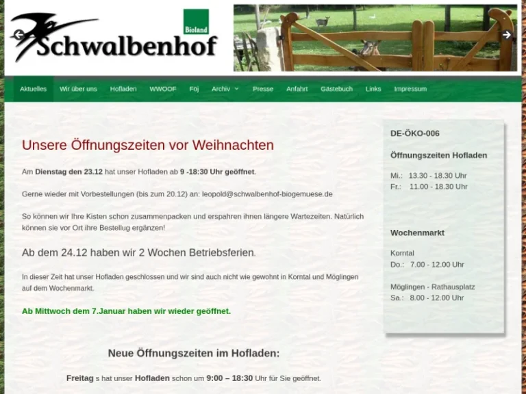 Schwalbenhof Leopold - Baden-Württemberg in Möglingen