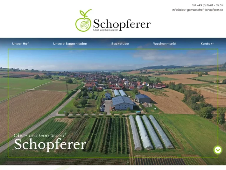 Bauernladen Lörrach Obst- und Gemüsehof Schopferer - Baden-Württemberg in Lörrach