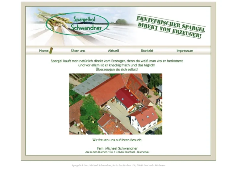 Spargelhof Fam. Michael Schwandner - Baden-Württemberg in Bruchsal