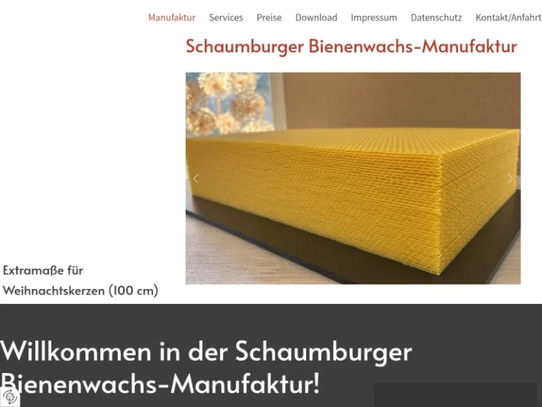 Schaumburger Bienenwachs-Manufaktur - Niedersachsen in Hagenburg