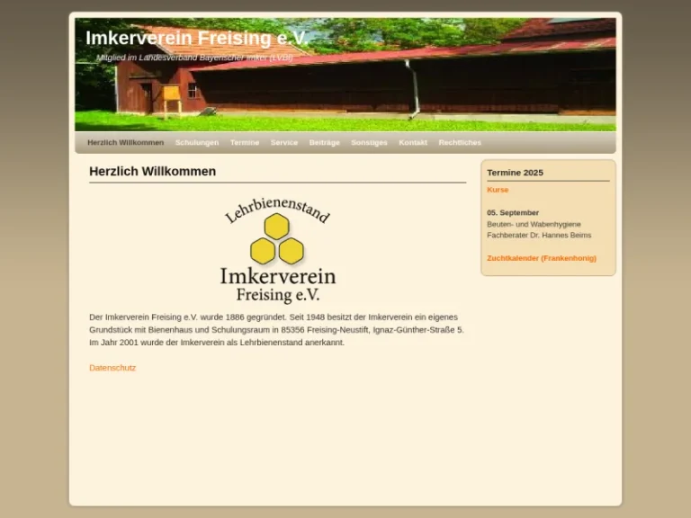 Imkerverein Freising e.V. - Bayern in Freising