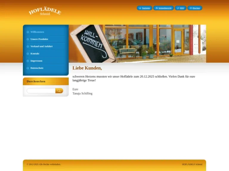 Hoflaedele Schmid Bäckerei - Baden-Württemberg in Immendingen