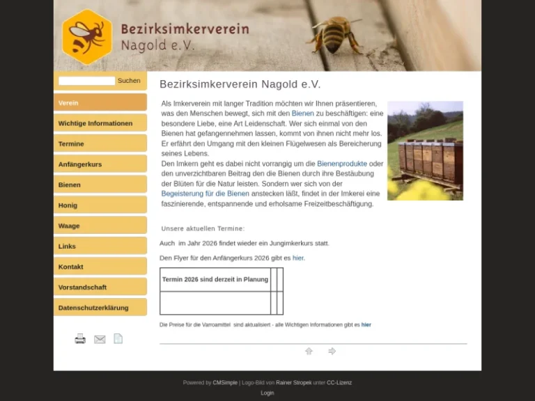 Bezirksimkerverein Nagold e.V. - Baden-Württemberg in Wildberg