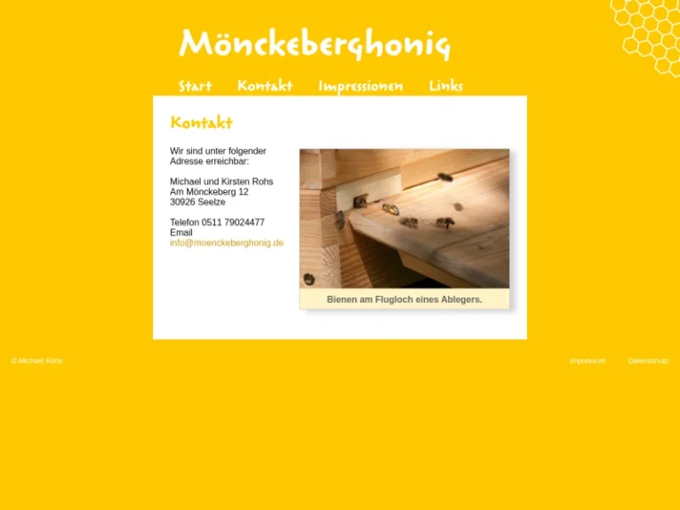 Mönckeberghonig - Niedersachsen in Seelze