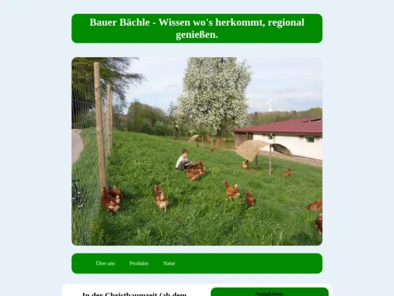 Bauer Bächle - Baden-Württemberg in Albbruck