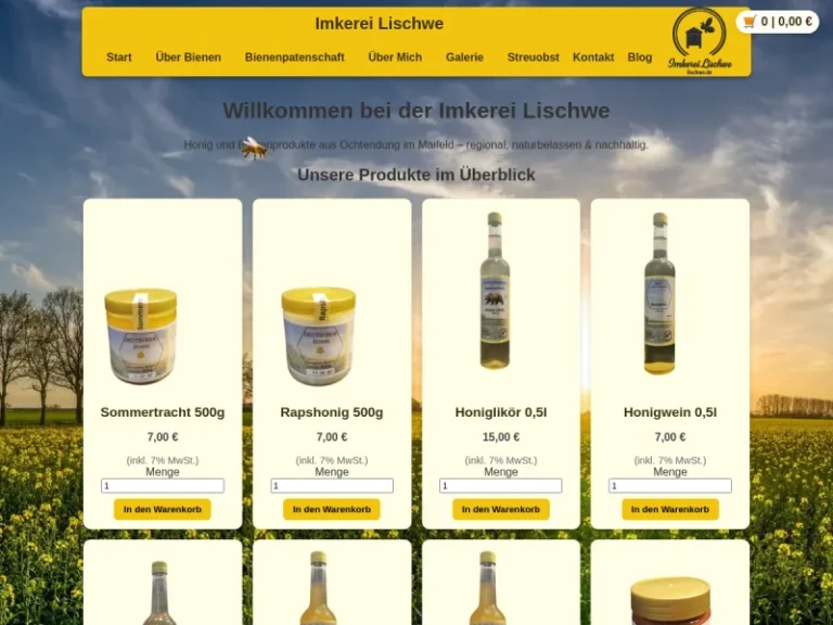 Imkerei Lischwe - Rheinland-Pfalz in Ochtendung