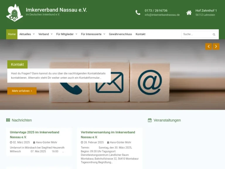 Imkerverband Nassau e.V. - Rheinland-Pfalz in Marzhausen